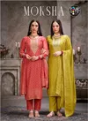 Moksha By Four Dots Viscose Russian With Handwork Dress Material Wholesale Online